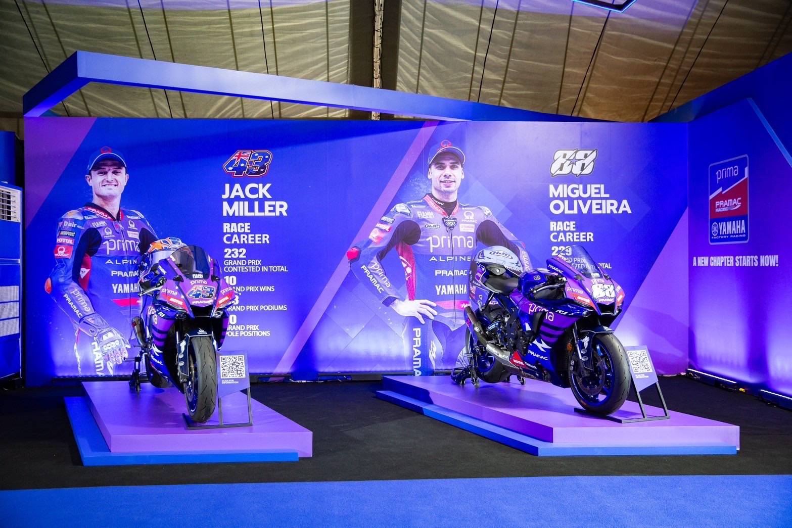 ยามาฮ่าจัดใหญ่! เปิด YamahaGP Pavilion สุดอลังการ