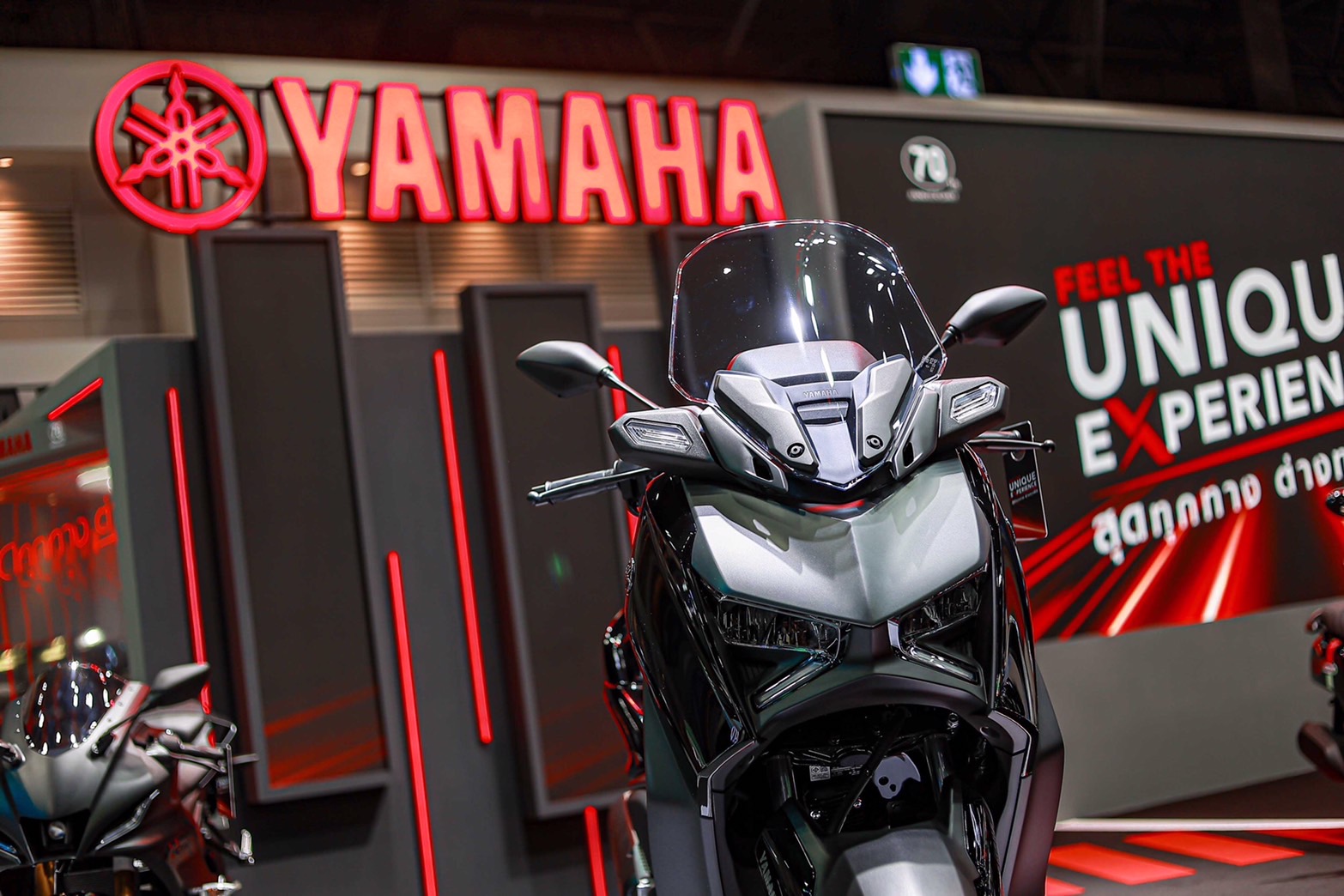 ยามาฮ่าเปิดบูธ “YAMAHA FEEL THE UNIQUE EXPERIENCE”