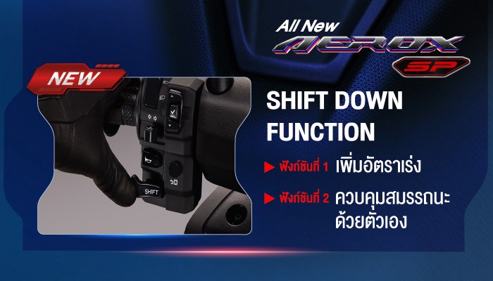 All New Yamaha AEROX SP